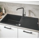 Grohe K500 kjøkkenvask 86x50 cm, sort