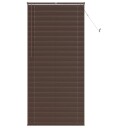 vidaXL Venetiansk persienne Mørk Brun med Mønster 213 x 70 cm 25 mm