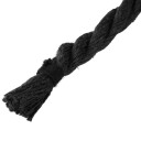 Merci Doc Johnson Bind & Tie 6 mm Bondagetau i Hamp 9 m Black