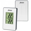 Alecto Værstasjon med trådløs sensor hvit