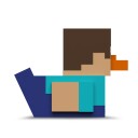 Numskull Minecraft Tubbz Steve Figur 1. Utgave