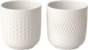 Villeroy & Boch Manufacture Collier kopp 2-pakning Hvit