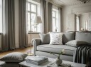 Tc Home Putetrekk   Stavanger Embroidered Cushion Cover multi Størrelse: 45 x 45 cm