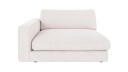 Rowico Home Duncan 1,5 seters sjeselong V Hvit Greg 1 129 x 150 x 78 cm Hvit