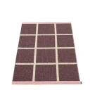 Pappelina Vevd Teppe Criss Pop Burgundy