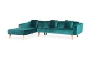 Vadso Hjørnesofa 303 cm   Grønn