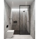 Nichba Bath Shelf 40 dusjhylle sort
