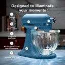 Kitchenaid 5KSM50GSVEBP Artisan Plus Luminaire kjøkkenmaskin blue peppercorn