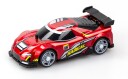 Exost Build 2 Drive Radiostyrt Racerbil med Rød Farge og Klikksystem