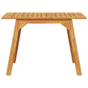  Utendørs spisebord 110x56x75 cm heltre akasie 366372