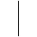  Sengegavl i metall svart 75 cm 8721012189843