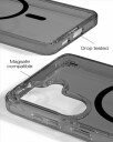 Ideal Of Sweden Clear MagSafe Case Galaxy A57 Tinted Black