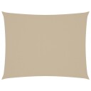 vidaXL Solseil oxfordstoff rektangulær 3x4,5 m Beige