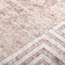 vidaXL Vaskbart teppe 80x150 cm beige sklisikker