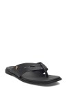 Tommy Hilfiger Elevated Toe Post Lth Sandal Black 37