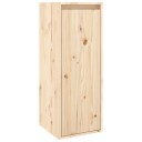 vidaXL Veggskap 30x30x80 cm heltre furu