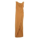 Alberta Ferretti Dame Kjoler Brun M,