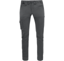 Texstar Fp37 Servicebukse Med Stretch Mork Gra 