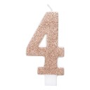 Kakelys rosegull/Glitter   Tallet 4
