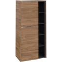 VILLEROY & BOCH SUBWAY 3.0 SIDESKAP 57X120 VENSTRE KANSAS OAK HÅNDTAK I KROM