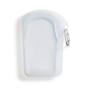 Stasher Go Bag Silikonpose med karabinkrok 532 ml Klar