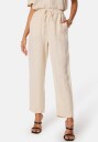 BUBBLEROOM Linen Blend Pants Light beige XL