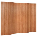  Romdeler brun 165x250 cm bambus 8721012370111