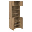  Oppbevaringsskap Artisan Eik 80 x 42,5 x 225 cm Konstruert tre