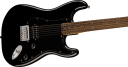 Squier Sonic Stratocaster Ht H, Laurel Svart Pickguard, Svart
