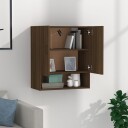 vidaXL Veggskap brun eik 60x31x70 cm konstruert tre