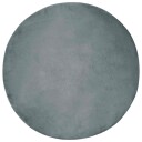  Kunstpels Kanin Teppe Olite Antrasitt Ø 200 cm Polyester