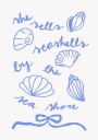 Seashell Serenity Plakat / 30x40