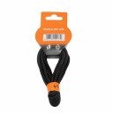 Crispi lisser 200cm sort og grå