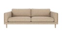 Rowico Home Braden 3 seters sofa Beige Bobby 2 Hvitpigmentert eikben