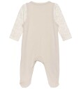 Fixoni Body Ls W.romper - Cream - 50