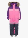 Didriksons Kids' Bjärven Coverall 4 Sweet Pink 80