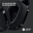 Logitech G733 Lightspeed Trådløst Gaming Headset Over-Ear Svart