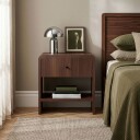 Nattbord Nordure Parila (45 x 45 x 40 cm) Milano Walnut - Milano Walnut
