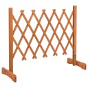 vidaXL Espaliergjerde oransje 120x60 cm heltre gran