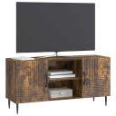  TV skap Røkt Eik 102 x 34,5 x 50 cm Konstruert tre