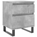  Nattbord betonggrå 40x35x50 cm konstruert tre 8721012110755