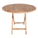Oviedo Teak Spisebord rundt