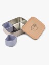 Liewood Nina Stainless Steel Lunchbox   Silver   ONE SIZE