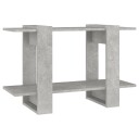 vidaXL Bokhylle/romdeler betonggr? 80x30x51 cm