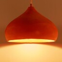 Lindby Terracotta-pendellampe Fiona i pen form