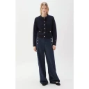 BUSNEL Aria Cardigan Contrast - Navy - 36