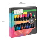 Nassau Paint acrylic incl. fluor & metallic 18x36 ml AR0701/22GE