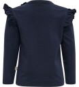 Hummel Genser   hmlArtemis   Black Iris/Rosa m. Logo/Volanger   Hummel   1 år (80)   Genser   Blå