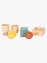 Small Foot Montessori Sorteringsspill Med Baller, Kube Og Egg
