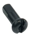 DT Swiss svart messing nippel 2,34 x 12 mm 1 stk.